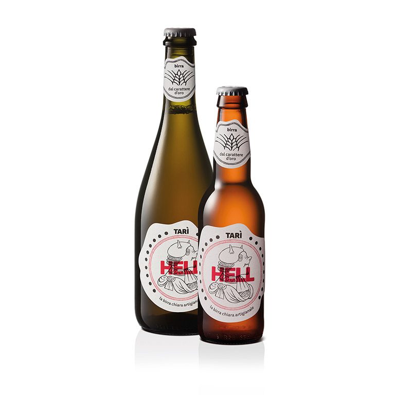 Tarì Hell, birra chiara artigianale a bassa fermentazione