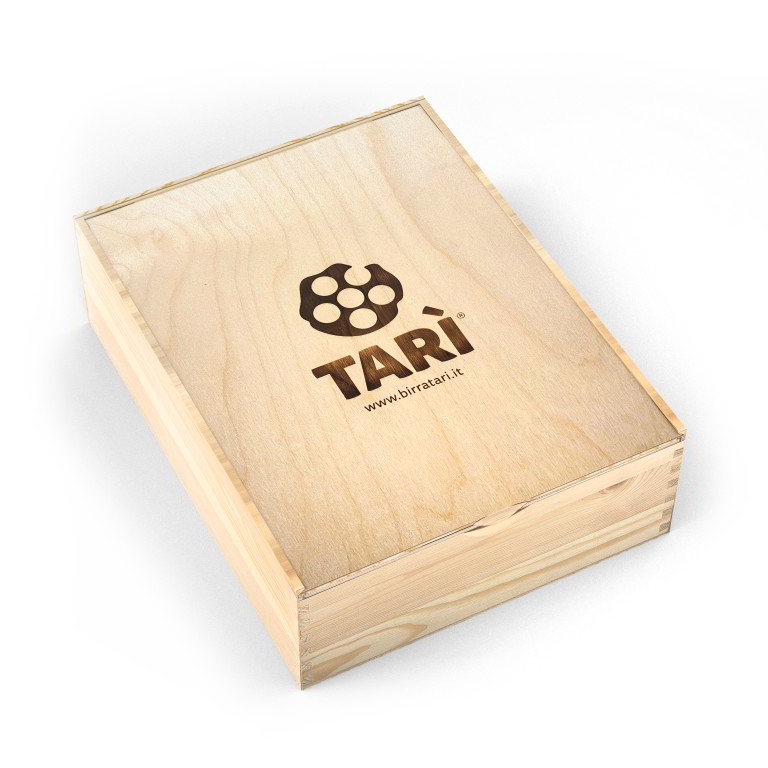 Cassetta di legno Tarì