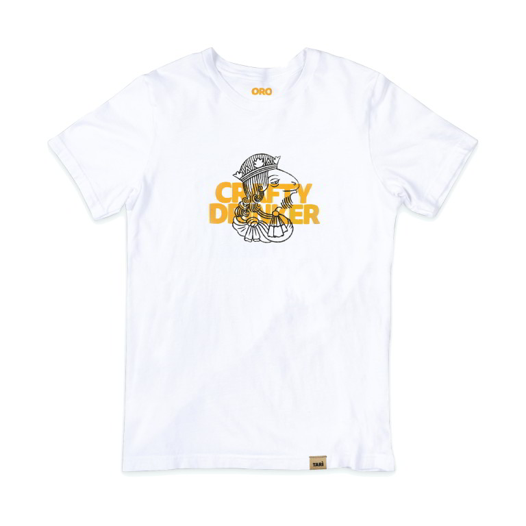T-shirt Crafty white Tarì